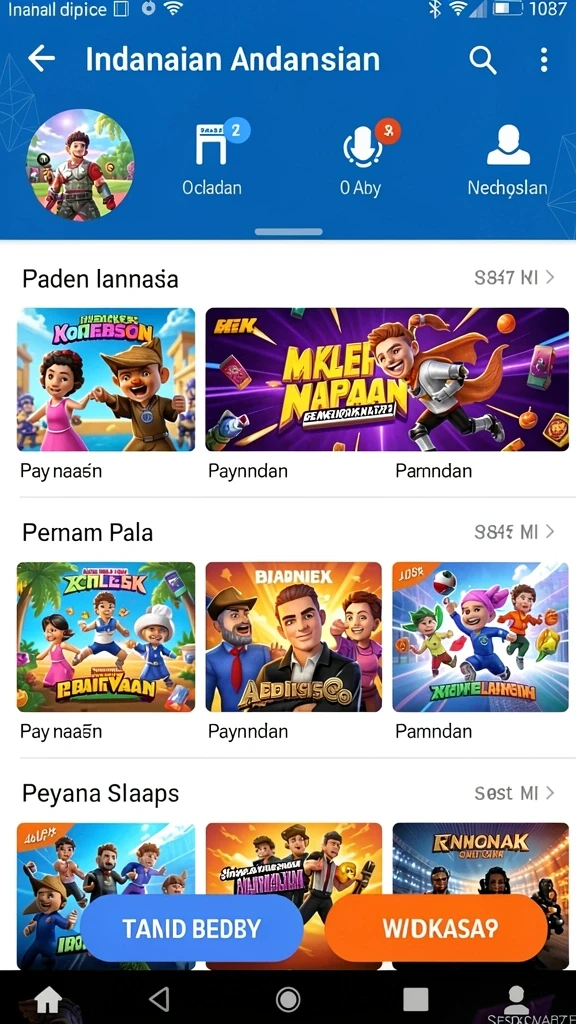 99sl - Tampilan utama aplikasi 99SL yang menarik dan intuitif.