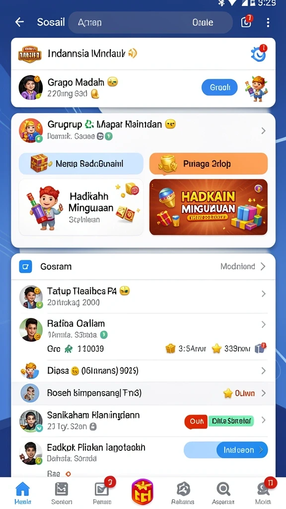 idnseru - Pemandangan grafis dalam permainan IDNSERU yang memukau.