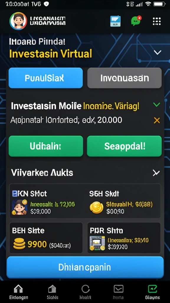 rebahin - Screenshot kedua menunjukkan grafis dunia game yang indah.