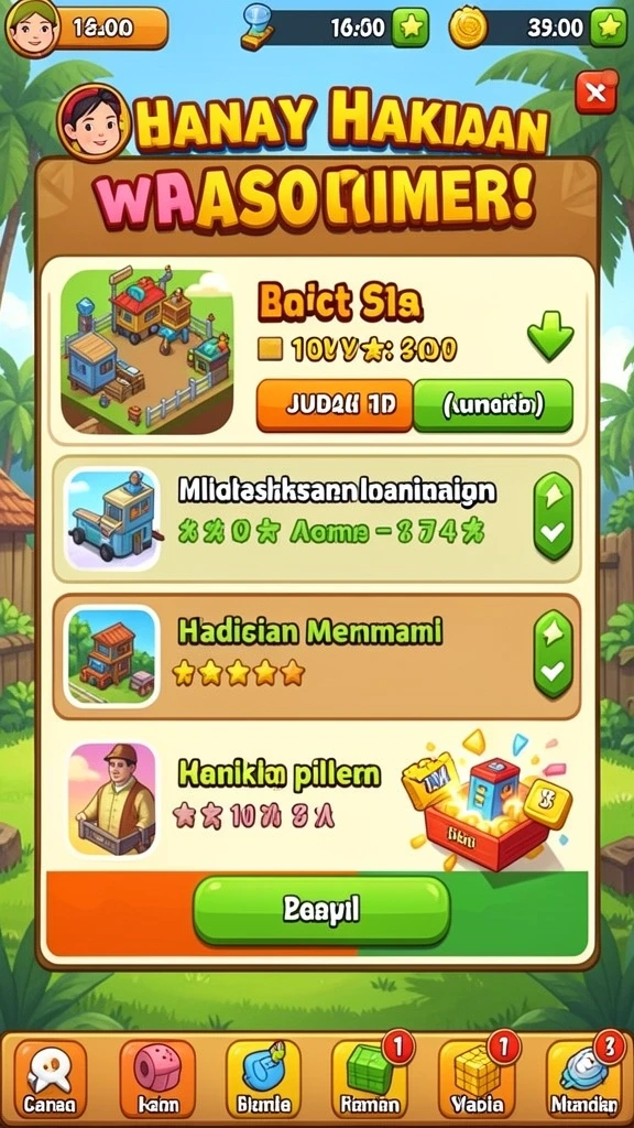 ut77 - Berbagai karakter unik yang bisa dipilih di UT77.