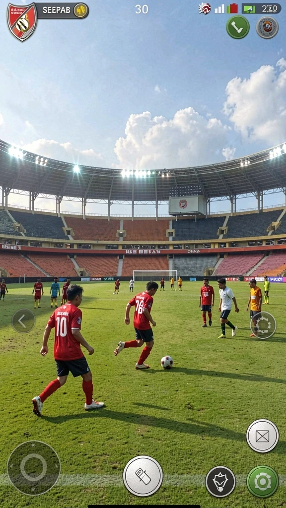 vt789 - Tangkapan layar menampilkan momen mendebarkan saat menyelesaikan level.