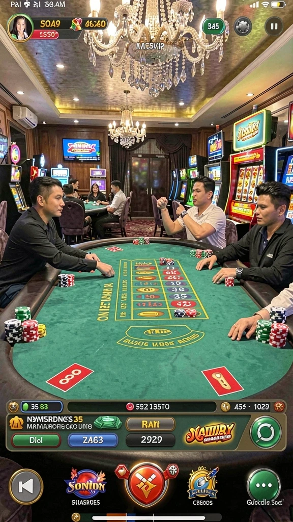 vt789 - Tangkapan layar memperlihatkan antarmuka multiplayer yang seru.